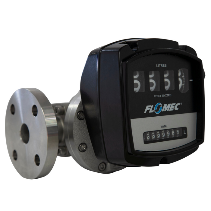 OM Series Flow Meter na may Mechanical Display | 3" - 4" (35 L/min - 1500 L/min)